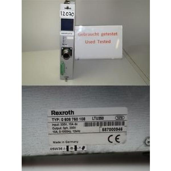 Rexroth Germany Mexico 0608750108  LTU350  servo amplifier 0 608 750 108 #1 image