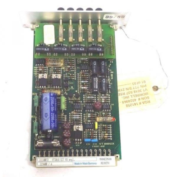 NEW Korea Singapore REXROTH VT3018-S37-R5 PC BOARD VT3018S37R5 #3 image