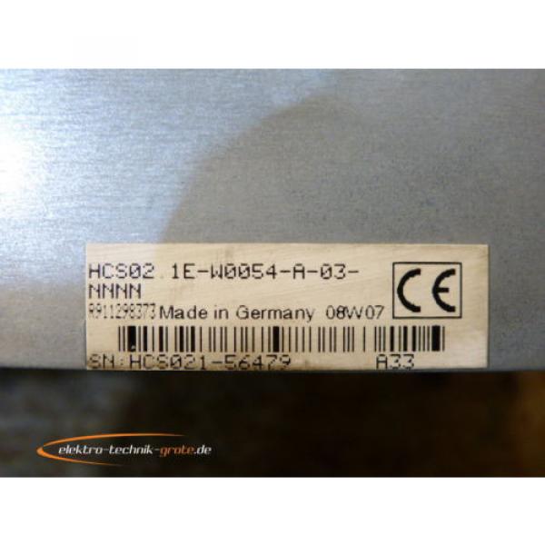 Rexroth Australia china HCS02.1E-W0054-A-03-NNNN IndraDrive C #4 image